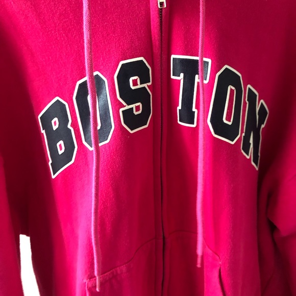 Vintage pink Boston hoodie - Picture 6 of 8
